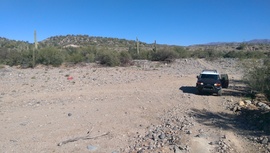 Old Black Canyon Highway - Waypoint 12: Rock Bottom Trailhead