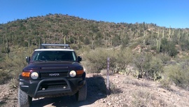 Old Black Canyon Highway - Waypoint 9: Private Land to South