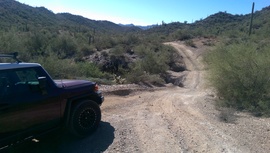 Old Black Canyon Highway - Waypoint 4: Hill Washes