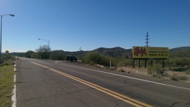 Old Black Canyon Highway - Waypoint 1: Old Black Canyon Highway Trailhead