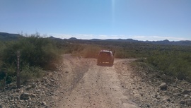 Old Black Canyon Highway - Waypoint 14: 9982 & Private Land / Moores Gulch