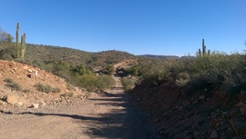 AZCO Mine Road - Waypoint 7: Agua Fria & Private road