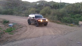 Black Canyon OHV Trail - Waypoint 23: Lisa Dr. & Dirt Road Intersection