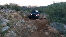 Black Canyon OHV Trail - Waypoint 14: Big rocks