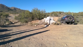 Black Canyon OHV Trail - Waypoint 4: AZCO Camping & 9958 intersection