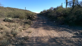Black Canyon OHV Trail - Waypoint 3: 9958 & TV5 intersection