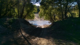 Little Pan Mine Road - Waypoint 11: River Crossing