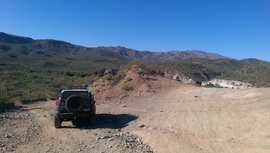 Little Pan Mine Road - Waypoint 8: Split Top Intersection