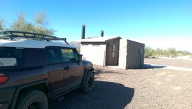Little Pan Mine Road - Waypoint 4: Little Pan Staging Area