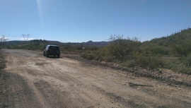 Little Pan Mine Road - Waypoint 1: 9999 & 9998 South End Intersection