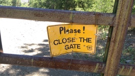 General Cook National Recreation Trail - Waypoint 14: East Gate