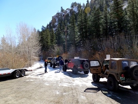 Spring Creek - Waypoint 1: Start of Spring Creek