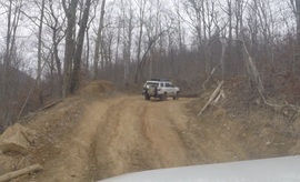 Windrock Trail 22 - Waypoint 10: Last Climb of Trail 22