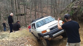 Windrock Trail 22 - Waypoint 7: Big Rock