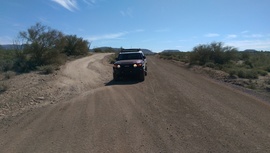 Little Pan Mine Road - Waypoint 2: 9991 Intersection