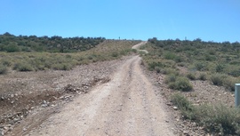 TMRA Pipeline Trail - Waypoint 5: Rutted hill