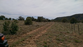 Jacks Canyon Road - Waypoint 9: Fence