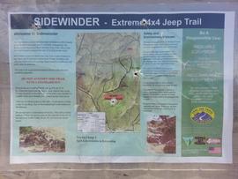 Sidewinder - Waypoint 3: Trailhead Information Sign