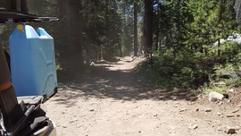 The Rubicon Trail - Waypoint 25: Barker Pass or Hwy 89 - Stay East or South