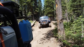 The Rubicon Trail - Waypoint 23: Barker Meadow OHV Trail - Stay South