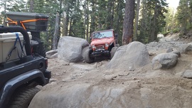 The Rubicon Trail - Waypoint 17: Tree and Rock Squeeze