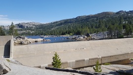 The Rubicon Trail - Waypoint 15: Buck Island Dam and Lake (Restroom)