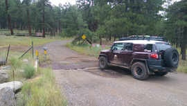 Fry Canyon Trail - Waypoint 2: Cattle Gard