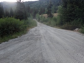 Lower Mill Canyon - Waypoint 8: Fork - Stay Left