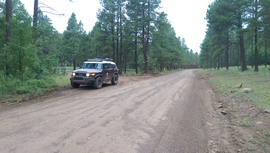 Woody Mountain Road - Waypoint 7: 231K Intersection