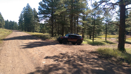 Schnebly Hill Road - Waypoint 16: Large Camping Area