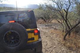 Charouleau Gap / FR# 736 - Waypoint 4: Private Road - Gated Off