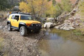 Charouleau Gap / FR# 736 - Waypoint 20: 4x4 Warning sign