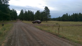 East Pocket Road - Waypoint 9: Fry Lake Trail & FR 538 Intersection