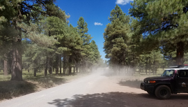 East Pocket Road - Waypoint 7: FR 535 Intersection