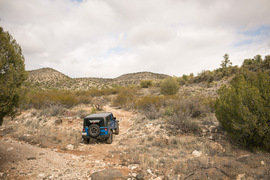 House Mountain Trail - Waypoint 6: Wash Crossing