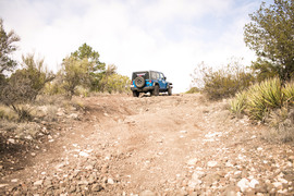 House Mountain Trail - Waypoint 7: Large Rocks