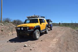 Jackson Cabin/Muleshoe Ranch Road FR #691, Arizona - Waypoint 2: Muleshoe Ranch Boundary - Cattle Guard