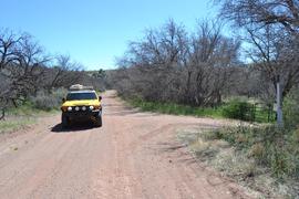Jackson Cabin/Muleshoe Ranch Road FR #691, Arizona - Waypoint 4: Hooker Hot Springs - Muleshoe Headquarters (Closed)