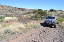 Jackson Cabin/Muleshoe Ranch Road FR #691, Arizona - Waypoint 9: Unknown Forest Road - To Abandoned Browning Ranch Double D Canyon