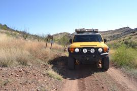 Jackson Cabin/Muleshoe Ranch Road FR #691, Arizona - Waypoint 12: Entering Public Lands