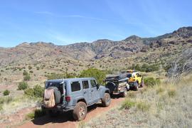 Jackson Cabin/Muleshoe Ranch Road FR #691, Arizona - Waypoint 13: Cherry Spring Canyon Campsite
