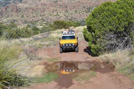 Jackson Cabin/Muleshoe Ranch Road FR #691, Arizona - Waypoint 16: Water Tank & Decommissioned Windmill
