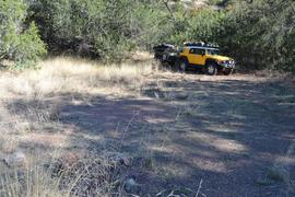 Jackson Cabin/Muleshoe Ranch Road FR #691, Arizona - Waypoint 17: Sycamore Canyon Camp Site(s)