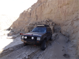 Tectonic Gorge - Ocotillo Wells SVRA - Waypoint 6: Rock Slide