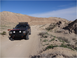 Tectonic Gorge - Ocotillo Wells SVRA - Waypoint 8: Ascending out of the gorge