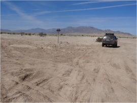 Pumpkin Patch Trail - Ocotillo Wells SVRA - Waypoint 1: Pumpkin Patch Trailhead