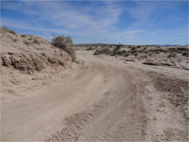 Pumpkin Patch Trail - Ocotillo Wells SVRA - Waypoint 2: Split