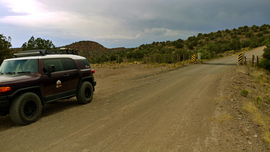 Jerome-Perkinsville Road - Waypoint 8: FR 9001X