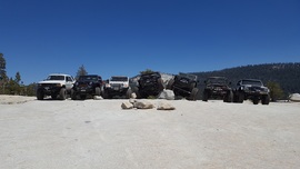 Dusy-Ershim Trail - Waypoint 5: Chicken Rock