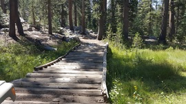 Dusy-Ershim Trail - Waypoint 6: Dusy Meadows
